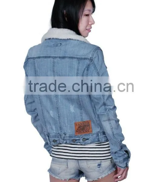 High Quality Fashion Impeccable Fit Women Denim Jackets photo-4