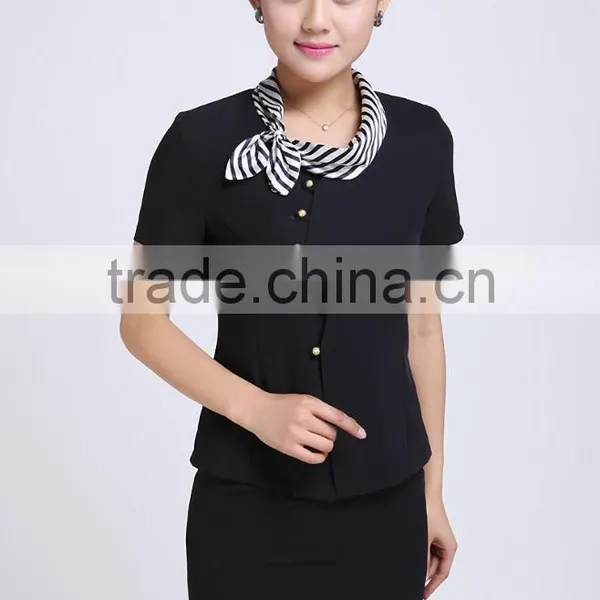 Juqian Custom Classic Winter Restaurant Hotel Manager Uniform for Front Office Desk photo-6