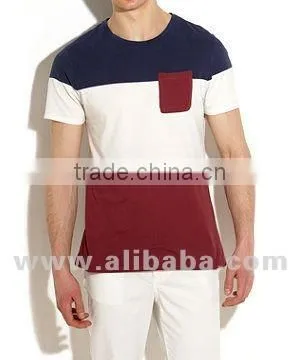 Mens Fashionable Custom Made Cut and Sew T-shirts and Tops
