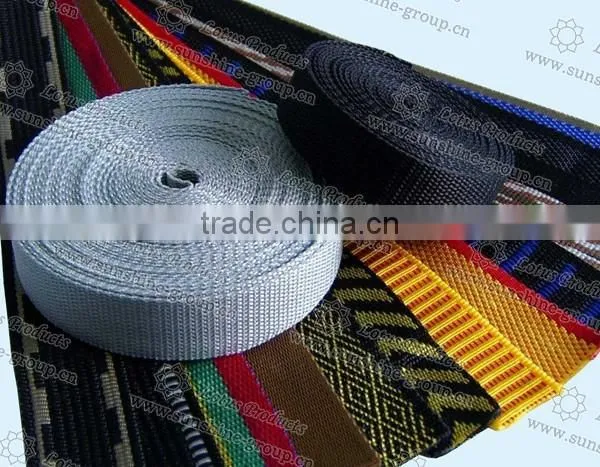 Customized Various PP Webbing Strap High Quality Elastic Webbing With Different Color photo-4