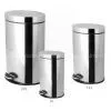 Oval Shape Stainless Steel Pedal Waste Bin
