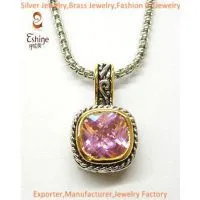 Brass Jewelry Designer Inspired Pendant