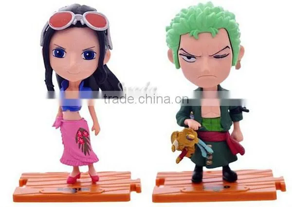 Hot Japanese Animation One Piece Action Figure PVC Doll Toys One Piece Q Version Figure photo-4