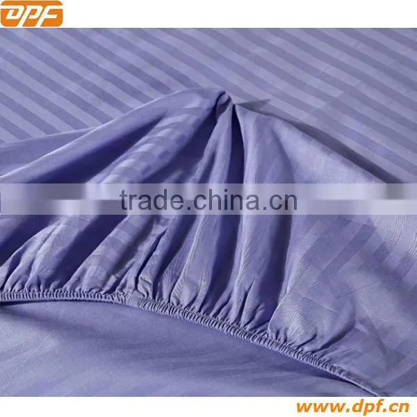 1cm Stripe Design Hotel Bed Sheet photo-3