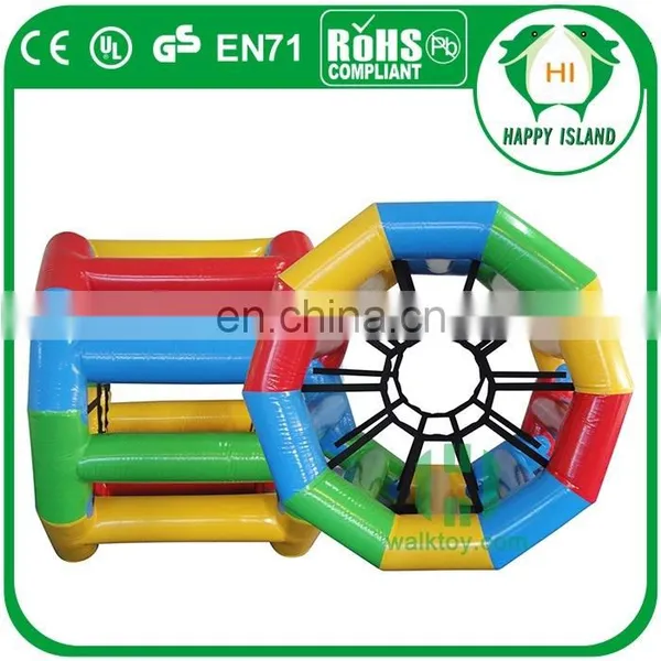 PVC Inflatable Water Toys Human Hamster Inflatable Water Wheel
