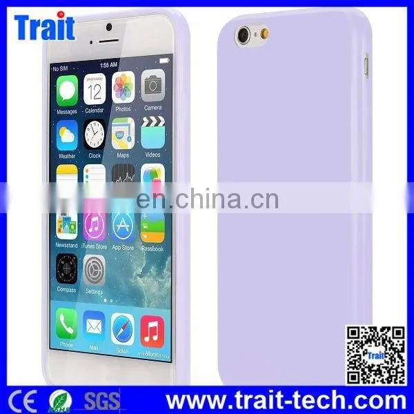 Slim Smooth Flexible Precise Cutouts Solid Color TPU Case for IPhone 6 Plus 5.5 Inch photo-5