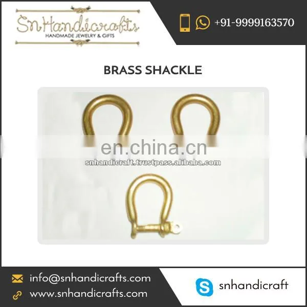 Best Quality Durable D Shaped Pin Brass Shackle at Low Price