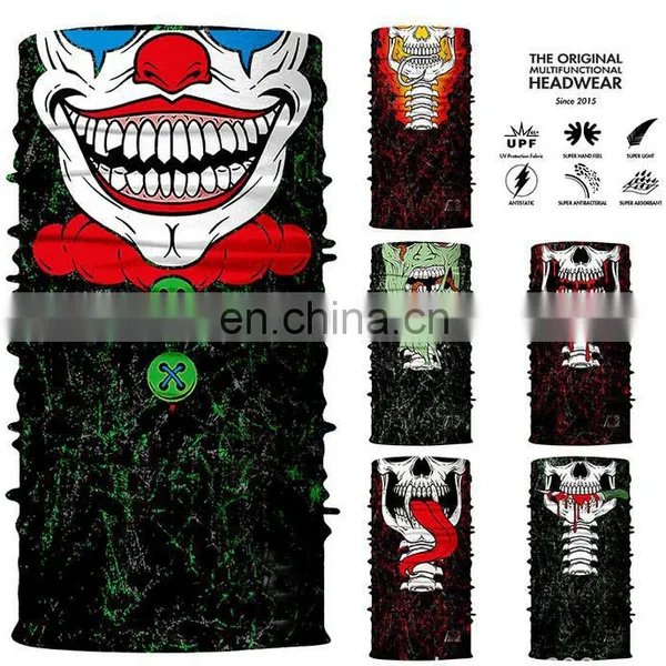 Polyester Head Tube 3D Custom Digital Printing Design High UV Bandana photo-2