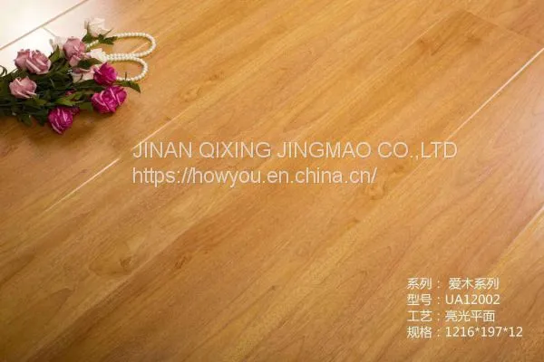 German Technology Unilin Click 8mm &12mm Wooden Laminate Flooring photo-2