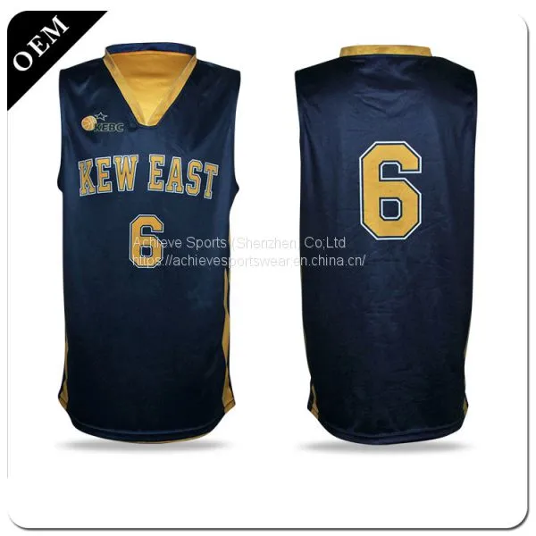 Wholesale Blank Custom Basketball Uniform Jerseys Design 2019 photo-5