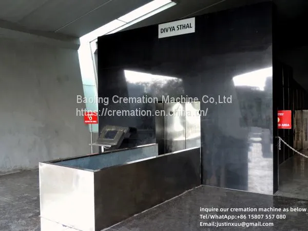 Cremation Machine Human Crematory Burner Equipment Furnace on Wheels Cremation Machine no Smoke USA Standard