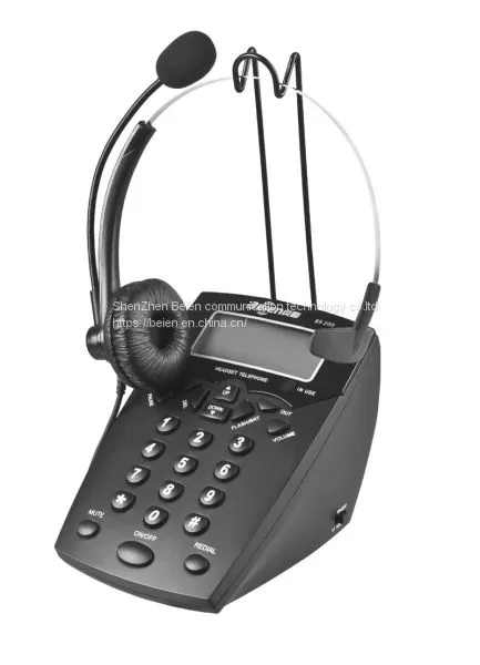 China BN200 Business Telephone + T11 Business Telephone Headset for Call Center photo-2