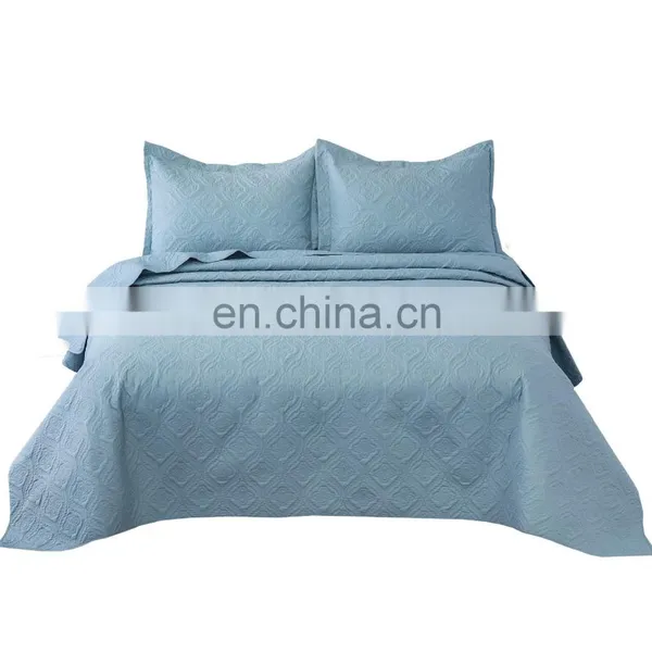Wholesale King Queen Size Down American Style Bedding Pillow Sham Bedspread Quilt photo-7