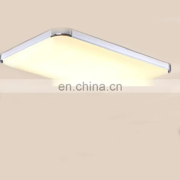 LED Modern Ultra-thin Led Ceiling Lamps Nonpolar Dimmable Rectangular Bedroom Light photo-5