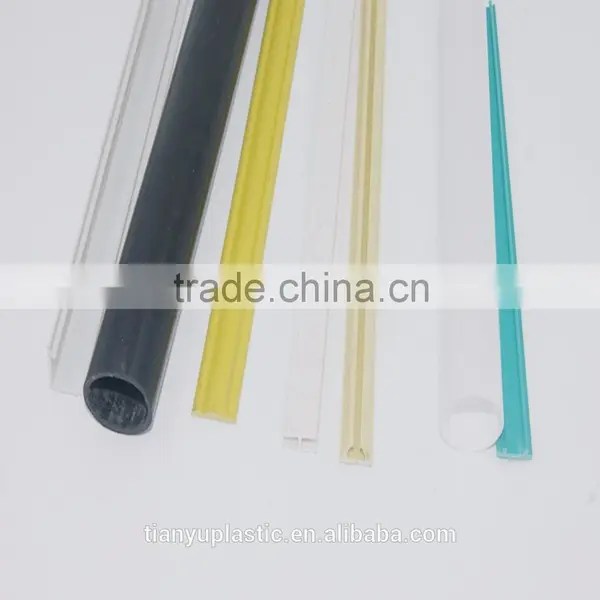Rubber Protective Strips/clear Pvc Strip /extrusion Plastic Profile photo-5