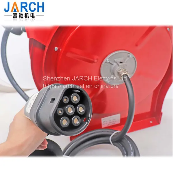 Car Charger Cable Reel Charging Reel for EV Electric Vehicles photo-2