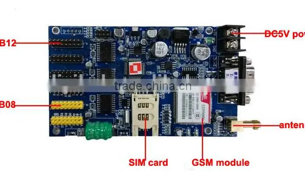 SIM900A 3G SIM Card EX-60 SMS GSM Remote Control LED Controller Card photo-2