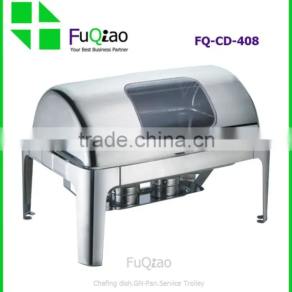 Hot Sale Restaurant & Hotel Supplies Stainless Steel Induction Chafing Dish With Glass Lid photo-6