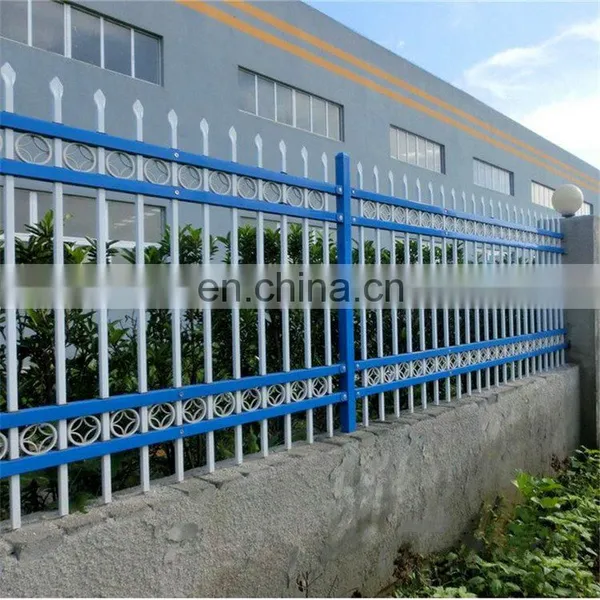 Coated Zinc Steel/galvanized Fence Backyard Metal China Supplier Wholesale High Quality PVC Garden Fence Trellis & Gates photo-2