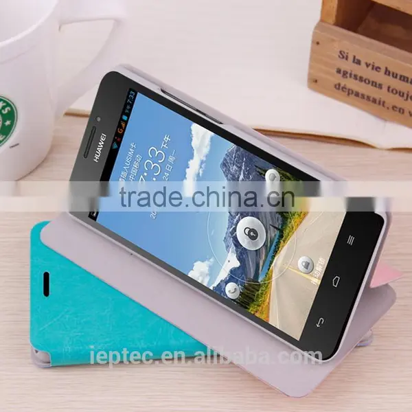 MOFi Mobile Phone Case for Huawei Ascend G620, Flip Leather Case Cover for Huawei G620s photo-3