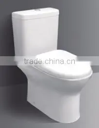 New Arrival Europe Two Piece Bathroom Toilet Washdown Flush ZZ-01 photo-3