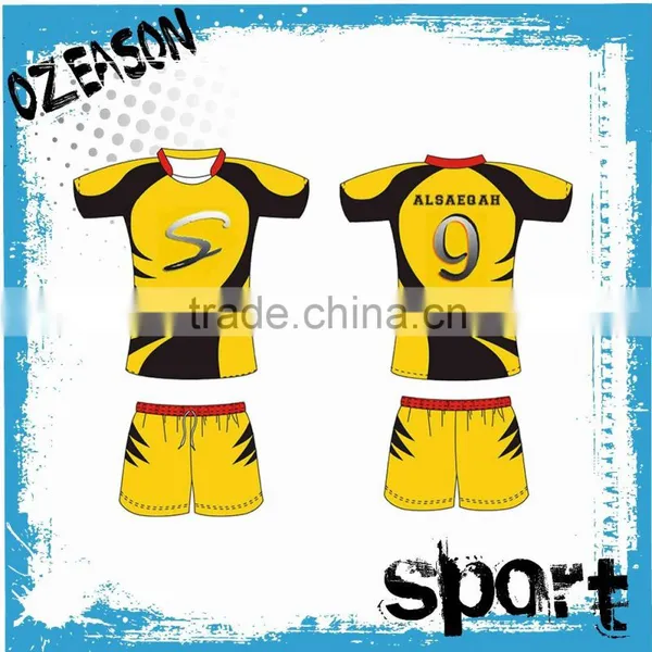Sublimation Custom Rugby Ball Uniforms Manufacturer in China photo-2