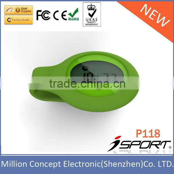 Bluetooth High Tech Three Dimension Silicone Bracelet With Pedometer photo-2