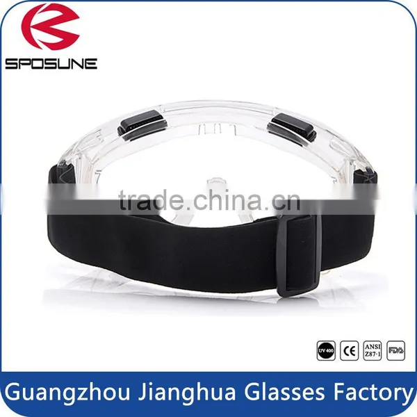 2016 Guangzhou Anti-scratches Safety Eyewear Factory Wholesale Transparent Eye Glasses for Gas Cutting Dustproof Goggles photo-4