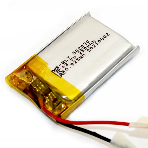 UL KC BIS Certificated 3.7v 550 600 650 700 750 800 850 900 950 1000mAh Lithium Polymer Battery