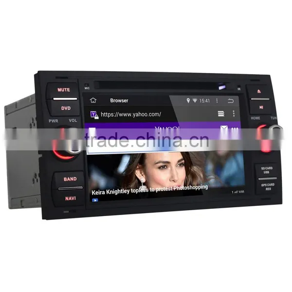 Double Din Android 4.4.4 Car Radio DVD Player for Ford Focus 2005 Car GPS Audio,WIFI, 3G,Bluetooth,RDS,SWC,1080P Video Playback photo-3