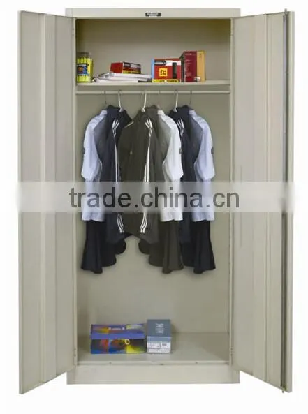 (DL-S3) Factory Supply Folding Durable Different Colour Steel Almirah Wardrobe Cupboard photo-6