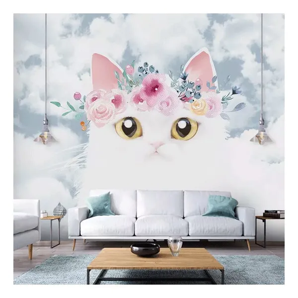 Full Home Blue Sky Natural Style Very Nice Color Eco-friendly Decorative Wall Mural Dropshipping photo-5
