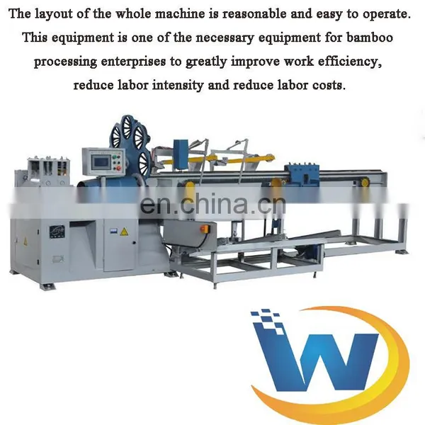 CNC Bamboo Cutting Machine Automatic Bamboo Dissection Machine photo-2