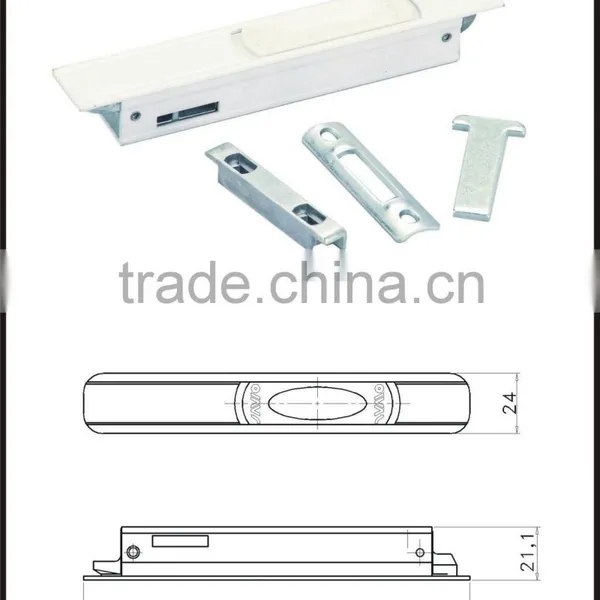 3 WL-1007 Aluminium Lock for Glass Sliding Window photo-3