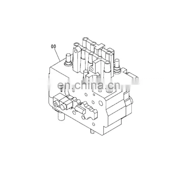 4429121 9201718 9207700 ZX125US Excavator Hydraulic Main Valve