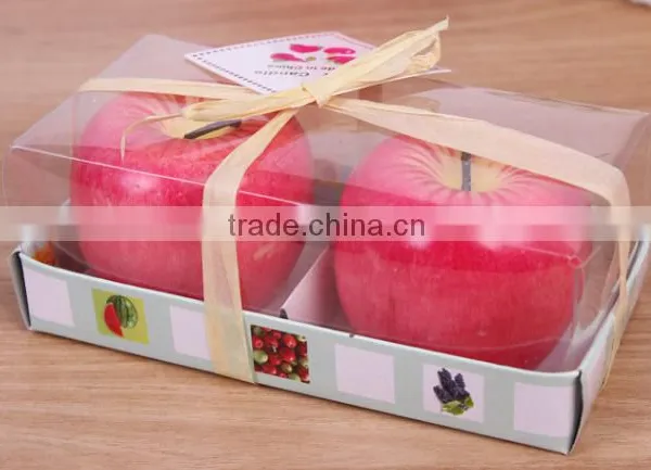 Express Popular Christmas Decorative Apple Candles photo-2