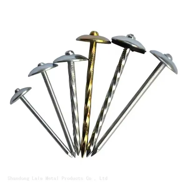 Factory Outlet China Roofing Nails Galvanized Umbrella Head Roofing Nails Corrugated Nails photo-3