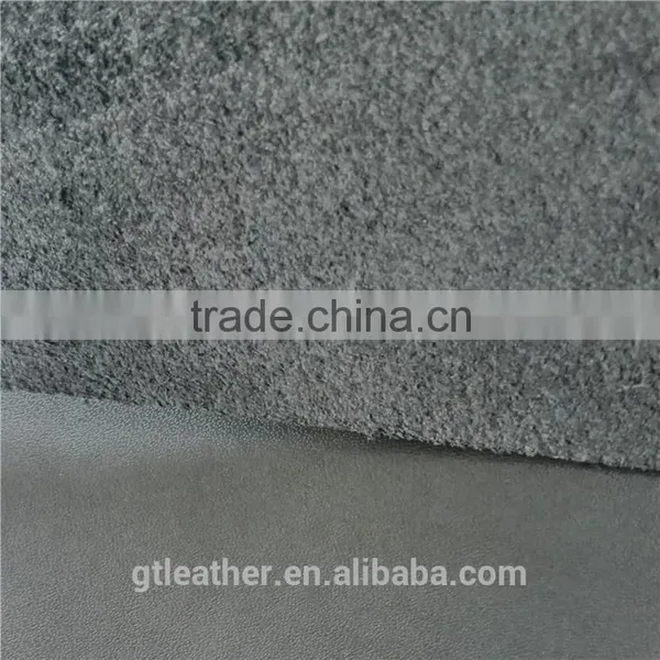 pu Coated Cow Leather R9 Pattern for School Shoes photo-4