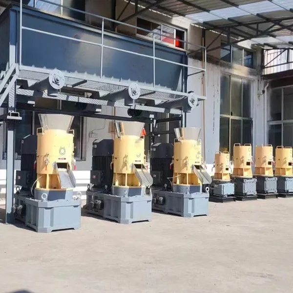 High-Efficiency 350-450kg/h Flat Die Biomass Pellet Machine photo-4