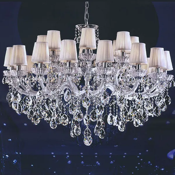Luxury Crystal Chandelier for Hotel Lobby Modern Decorative Pendant Light OEM ODM