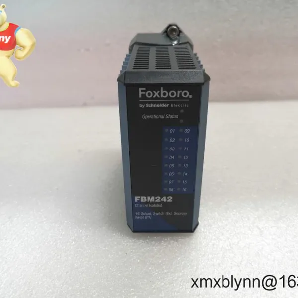 FOXBORO RH916XG Input Module – Multi‑Channel Analog Input for I/A Series DCS