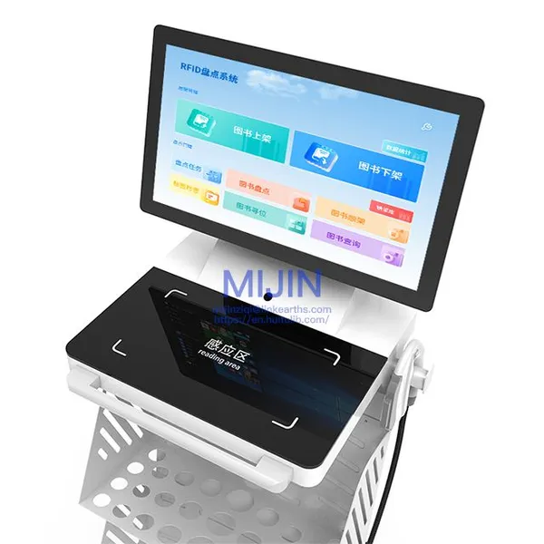 Smart Library Equipment:RFID Mobile Inventory Cart Library Inventory Management for Books photo-4