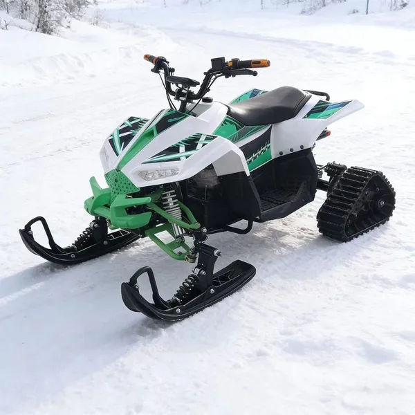 Snowmobile Ice and Snow Motorcycle Motorcycle photo-2