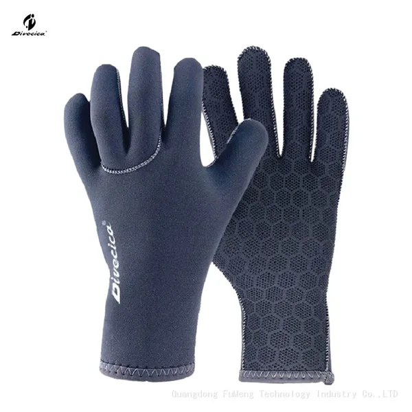 Diving Gloves Anti-Slip Diving Neoprene Gloves Waterproof Wetsuit Gloves for Scuba Fishing Kayaking Surfing Swimming photo-2