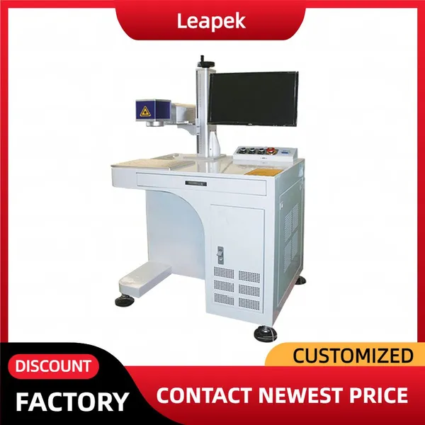 Split Laser Marker 30W-100W Fiber Laser Engraver JCZ Control Card Ezcad Control Software Laser Marking Machine photo-2