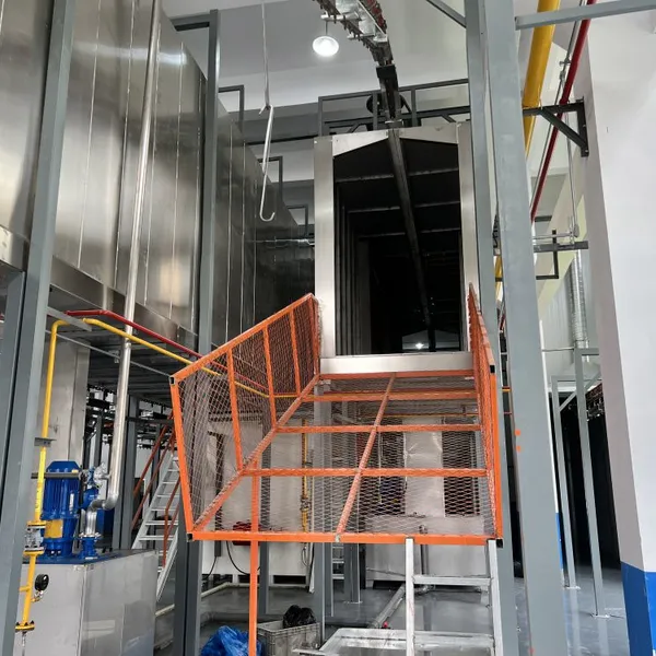 Custom Adjustable Size Iron Cabinet Powder Coating Line for Indoor Cabinet Anti‑corrosion Surface Finishing photo-4