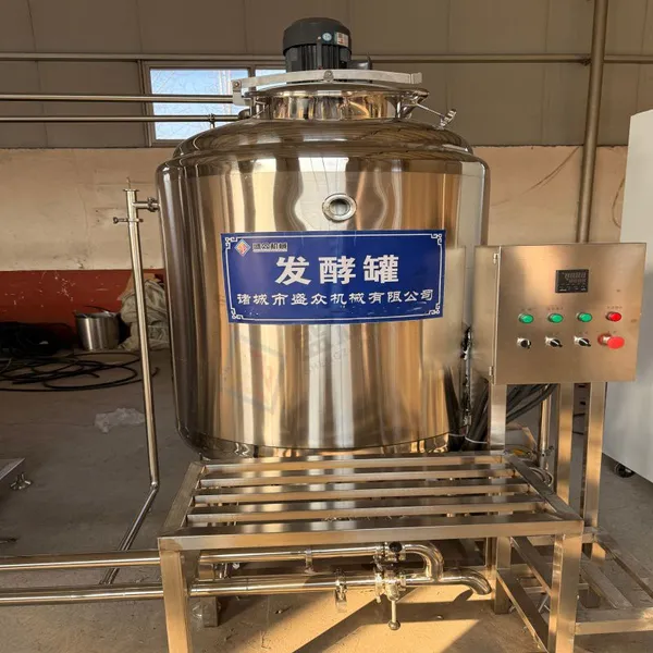 Yogurt Fermentation Tank Yak Milk Storage Equipment Traditional Yogurt Production Line