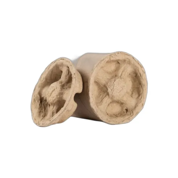 Pulp Molded End Plug 60mm to 180mm OD for Steel Coil Edge Protection in Coil Packaging and Logistics photo-5