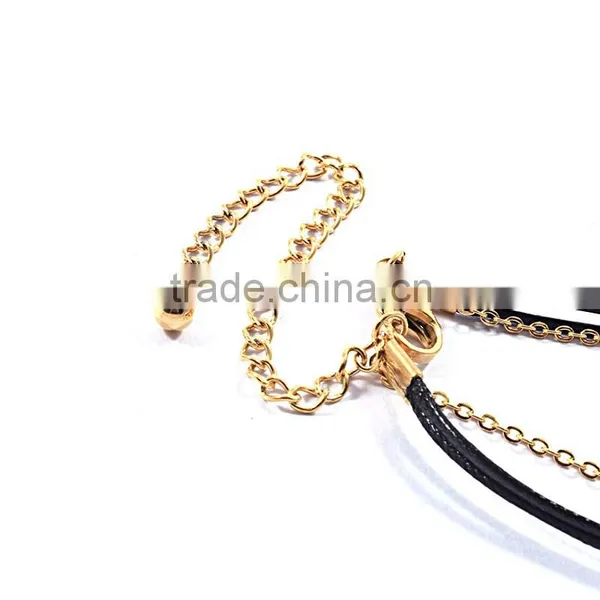 Stainless Steel Necklace Chain Skull Plated Gold Skull Necklace photo-6