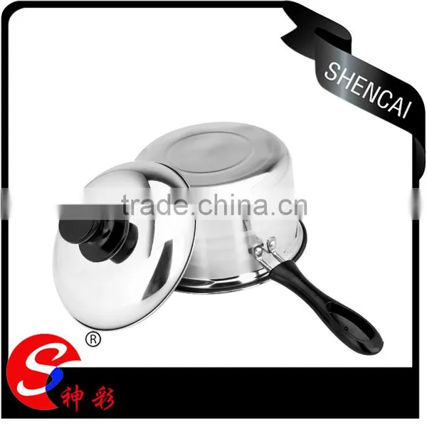 Stainless Steel Capsuled Bottom Saucepan/ Milk Boiling Pot/ Stock Pot in Cookware photo-3